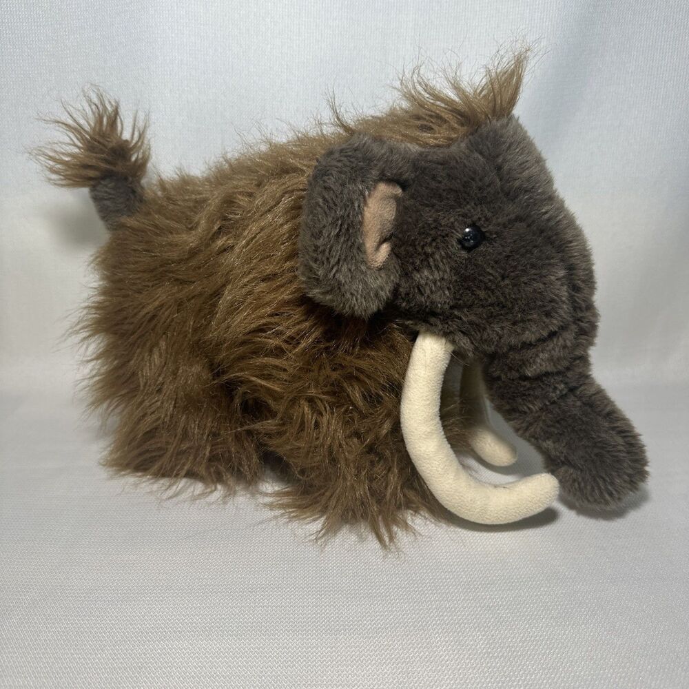 WOOLLY MAMMOTH retired BUILD A BEAR workshop babw bab stuffed plush 16x10”